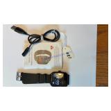 Smart watch with health and fitness monitor