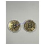 Bitcoin, copper rounds