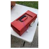 Toolbox with tools