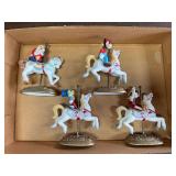 The New England Collectors Society Disney Character Carousel Set