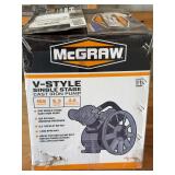 McGraw V-Style Single Stage Cast Iron Pump