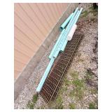 PVC Pipes and Grate
