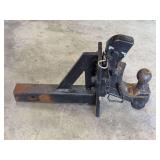 Adjustable Ball Mount Trailer Hitch