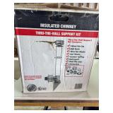 Insulated Chimney Thru-The-Wall Support Kit