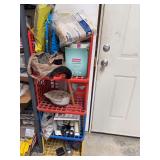 Assorted Items Including Coleman Ceiling Fan, Plumbing and More