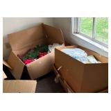 Holiday Decorations and Gift Wrap Lot