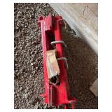 Red Metal Machinery Mounting Hardware