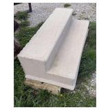 Precast Concrete Two-Step Stair Unit