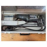Black & Decker Professional Reciprocating Saw with Case and Blades