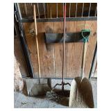 Assorted Farm Hand Tools