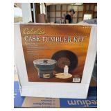 Cabela's Case Tumbler Kit with Media Sifter Pan, Vibratory Case Tumbler, Polish, and Scale