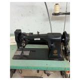 Leather Sewing Machine on American Safety Table