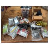 Assorted Hardware and Fasteners Lot