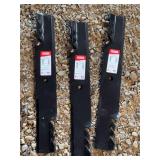 Oregon 396-727 Mower Blades - Set of 3