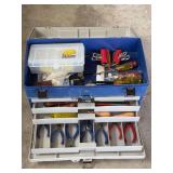 Multi-Drawer Tool Box with Assorted Tools