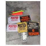 Private Property and Posted Signage