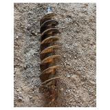 Approximately 4 Foot Auger Drill Bit