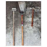 Ace Aluminum Scoop with Garden Tools