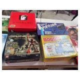 Assorted Board Games: Taboo, Balderdash, Scrabble Jr., and Others