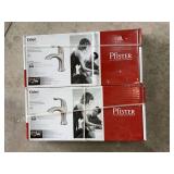 Lot of 2 Pfister Elden LF-042-EDKK Single Control Lavatory Faucets