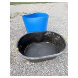 Tuff Stuff Products 40-Gallon Tub and Blue Tub
