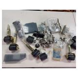 Furniture Hardware Assortment Including Casters, Knobs and Drawer Pulls