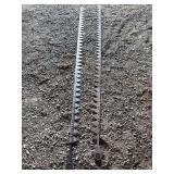 Two Sickle Bar Mower Blades, Approximately 10 Foot Long