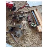 Mixed Assortment of Farm Equipment Parts