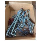 Assorted Hardware Fasteners and Tools