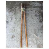 Tree Planting Spade with Wood Handles