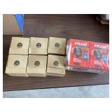 Lot of FRAM PH8A Oil Filters and Hyundai/Kia Oil Filter Assemblies