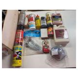 Plasti Dip, Liquid Nails, Shop Brushes, and Household Supplies Lot
