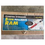 Central Hydraulics 5-Ton Pullback Ram Hydraulic Tool