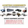 August Equipment Auction