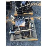 Five-piece mini excavator attachment set, AGROTK -12EX-SET5