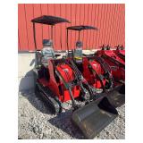 Ride-on tracked skid steer loader with bucket, SDLANCH -SSL580