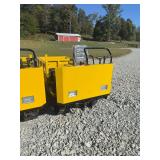 Ride-on crawler dumper with dump bed -C025