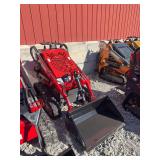 Stand-on compact track loader with bucket, AGT -YSRT14