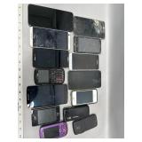 Miscellaneous cell phones unknown condition on