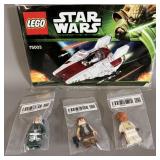 Star Wars Lego # 75003 A-Wing Starfighter book &>