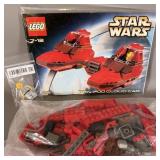 Star Wars Lego #7119 Twin-Pod Cloud Car w/ book>