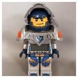 Lego Nexo Knights Clay Mini Figure Alarm Clock
