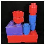 (8) Lego Brick Storage Cases