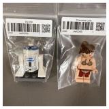 (2) Star Wars Lego Mini Figure sw0085 Princess >