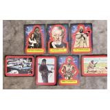 Excellent Condition (7) 1977 Star Wars Cards >