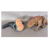 1997 Star Wars Kenner Jabba the Hutt & Dewback >