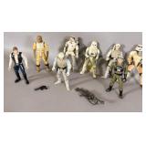 (8) 1990's Star Wars Action Figures Rebel Trooper