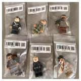 (6) Star Wars Lego Mini Figures