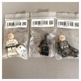 (3) Star Wars Lego Mini Figures sw1138 Imperial >