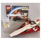 Star Wars Lego #7143 Jedi Star Fighter w/ book &>